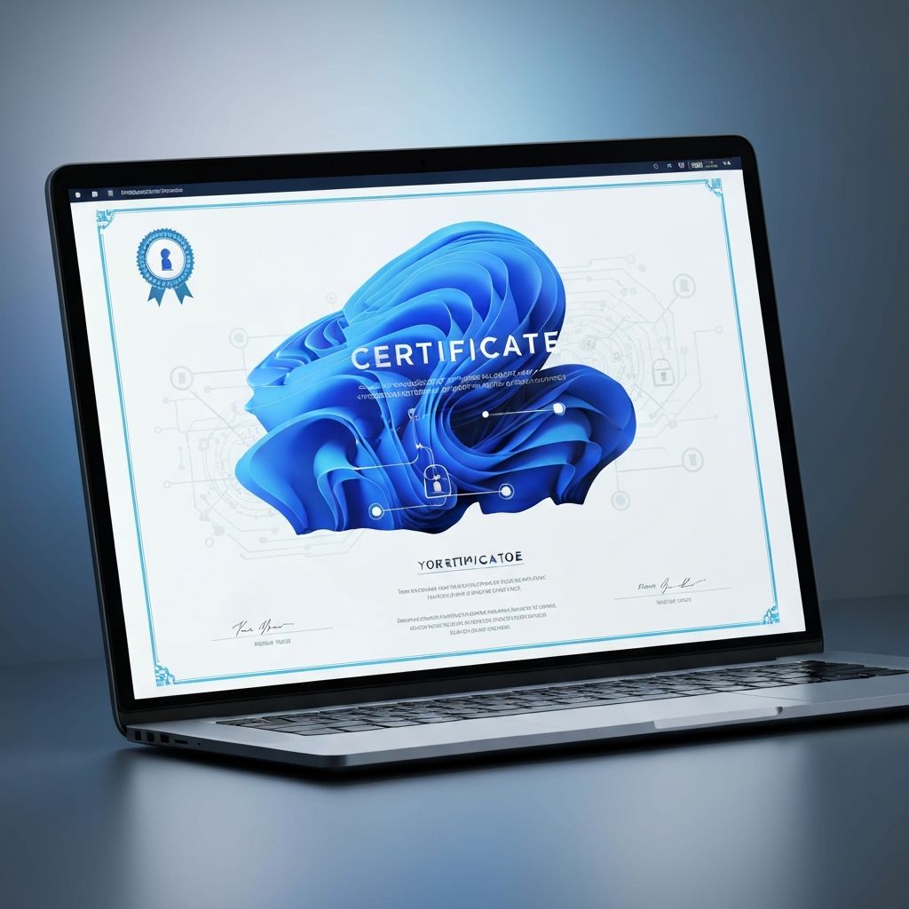 L'importance de la certification numérique en 2025